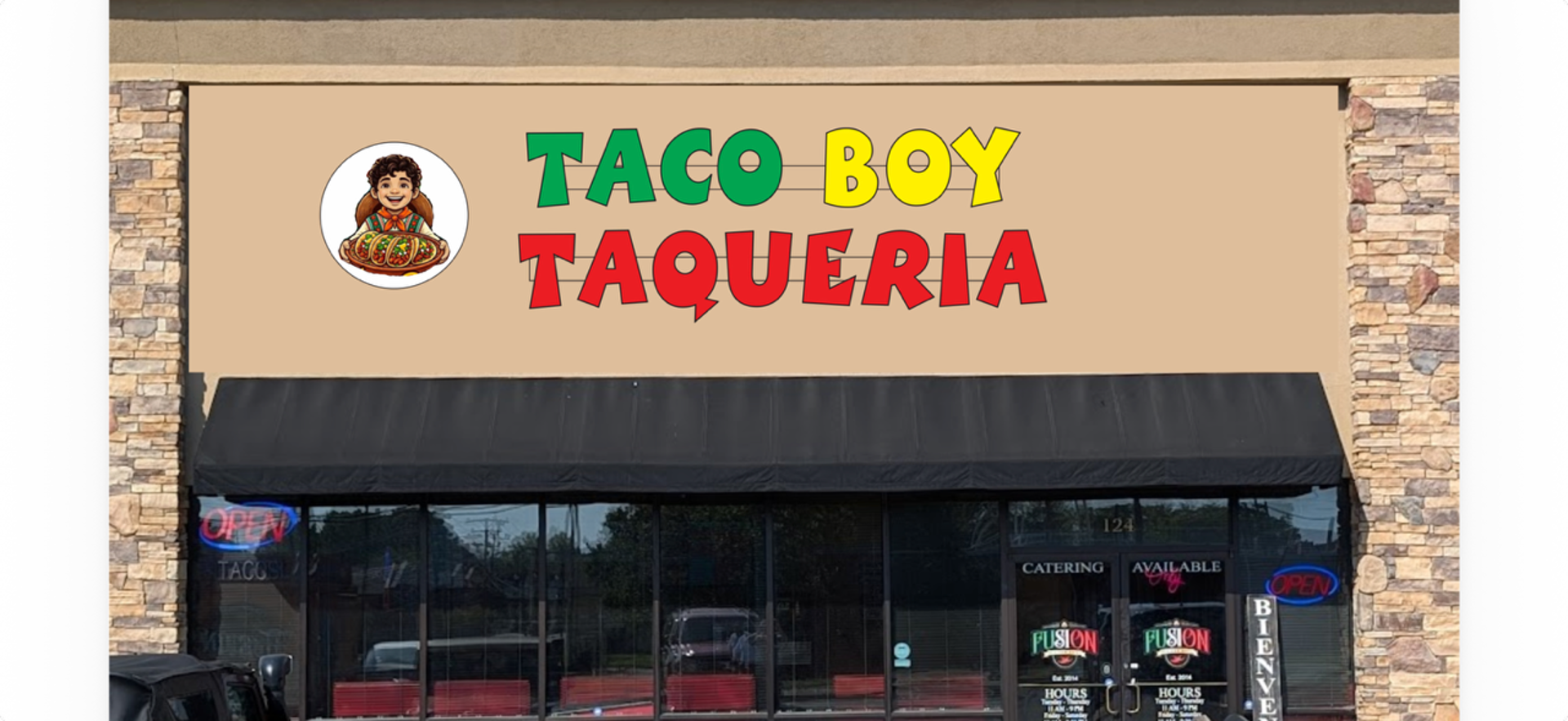 Welcome To Tacoboy Taqueria